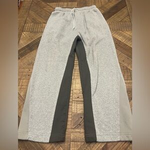 Gray and charcoal Men's Sweatpants